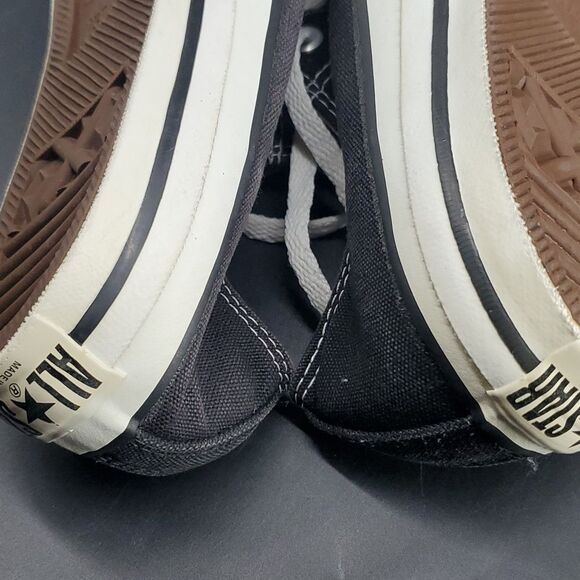 Converse AllStar High Top Black Sneakers Made in USA Size 12 - Picture 12 of 15